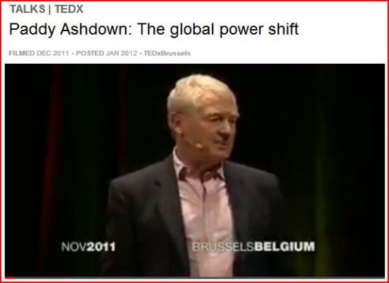 Paddy Ashdown - The global power shift